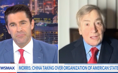 Dick Morris to Newsmax: Trump Can Stop China at OAS With One Tweet
